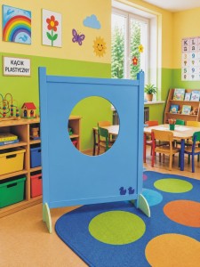 Kącik przedszkolaka panel okno