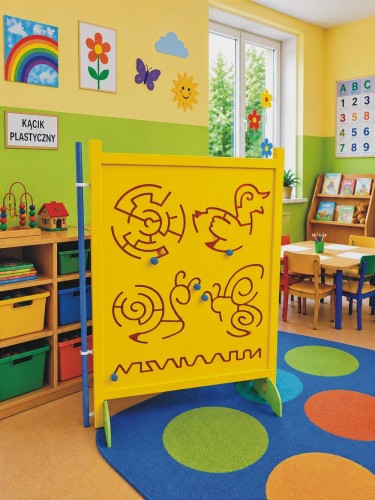 Kącik przedszkolaka panel ścianka manipulacyjna