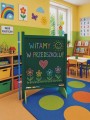 Kącik przedszkolaka panel tablica zielona