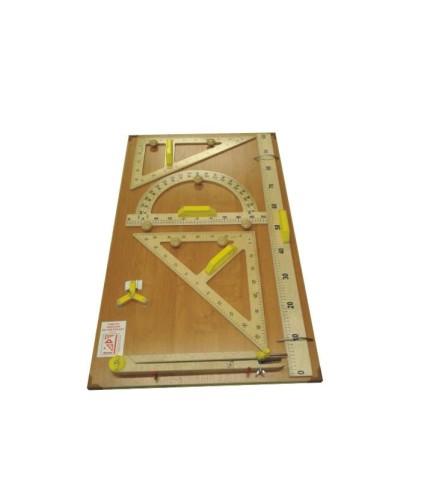 Tablica z przyrządami klasycznymi pionowa