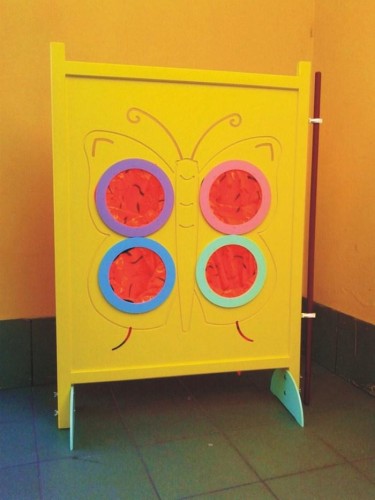 Kącik przedszkolaka panel motyl