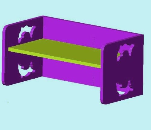 Ławka przedszkolna duża