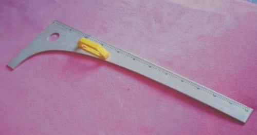 Liniał z krzywikiem huge