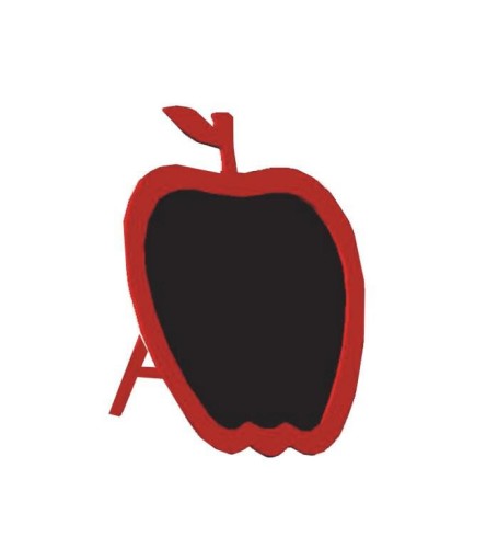 Potykacz reklamowy jabłko stacjonarny