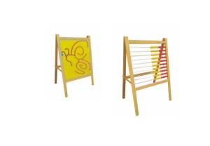 Liczydło sztalugowe z motylem