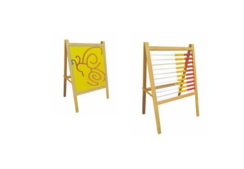 Liczydło sztalugowe z motylem