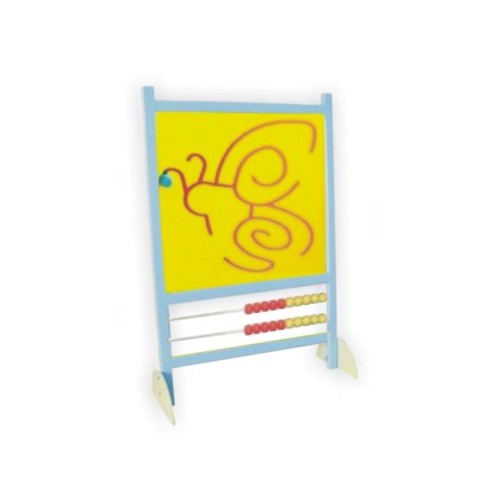 Liczydło ze ścianką manipulacyjną motyl