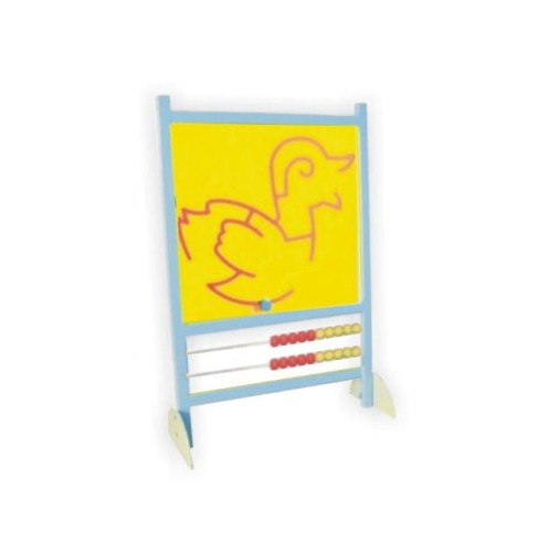 Liczydło ze ścianką manipulacyjną kaczka