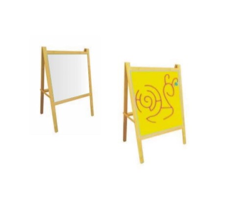 Sztaluga do pisania pisakiem ze ścianką żółw